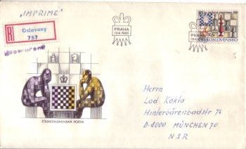 FDC 2694 - CZ 1985 04 011 ●